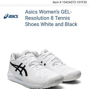 Asics Women's GEL-Resolution 8 Tennis Shoes